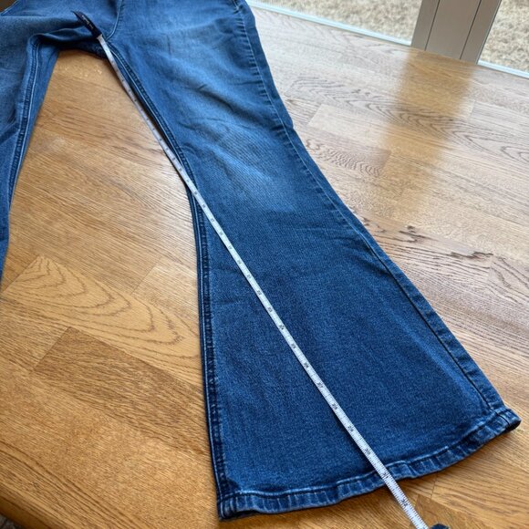 Rock & Roll Denim Pull On Flare Jeans Size 31 - Picture 12 of 15